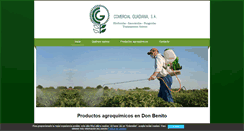 Desktop Screenshot of distribuidoresinsecticidasguadiana.com